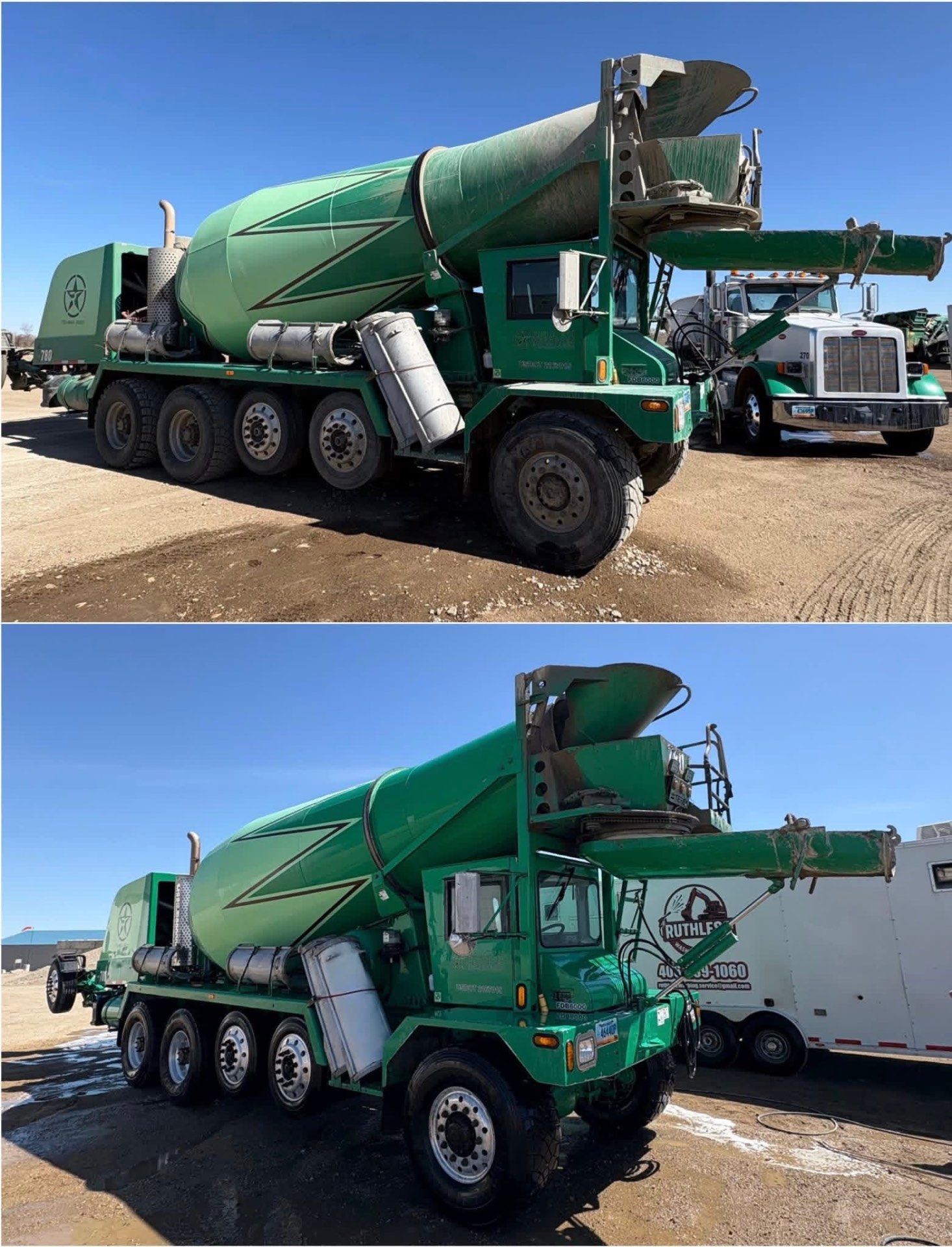 Ruthless Concrete Mixer Truck — Before & After