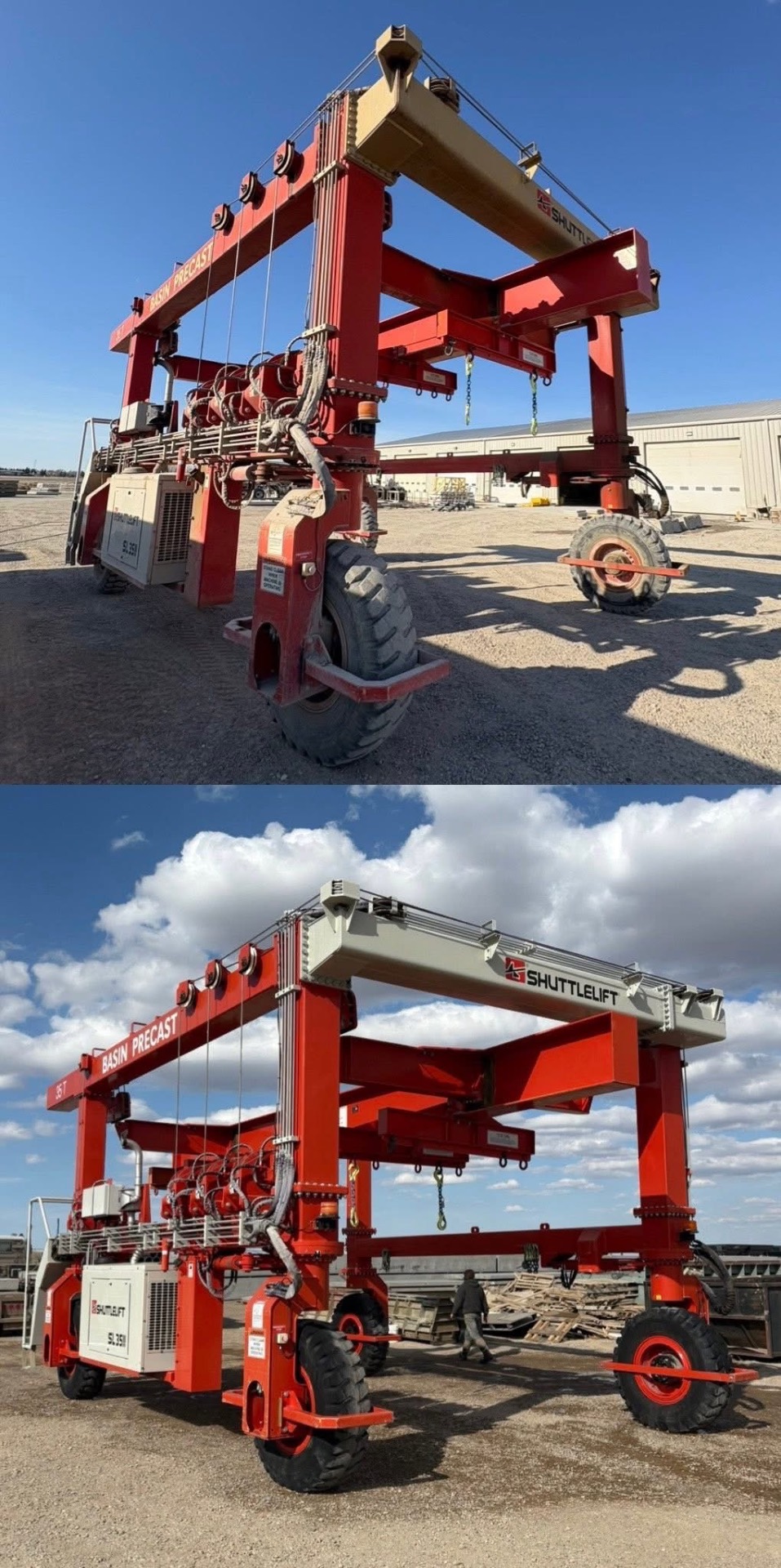 Shuttlelift SL35 Straddle Carrier