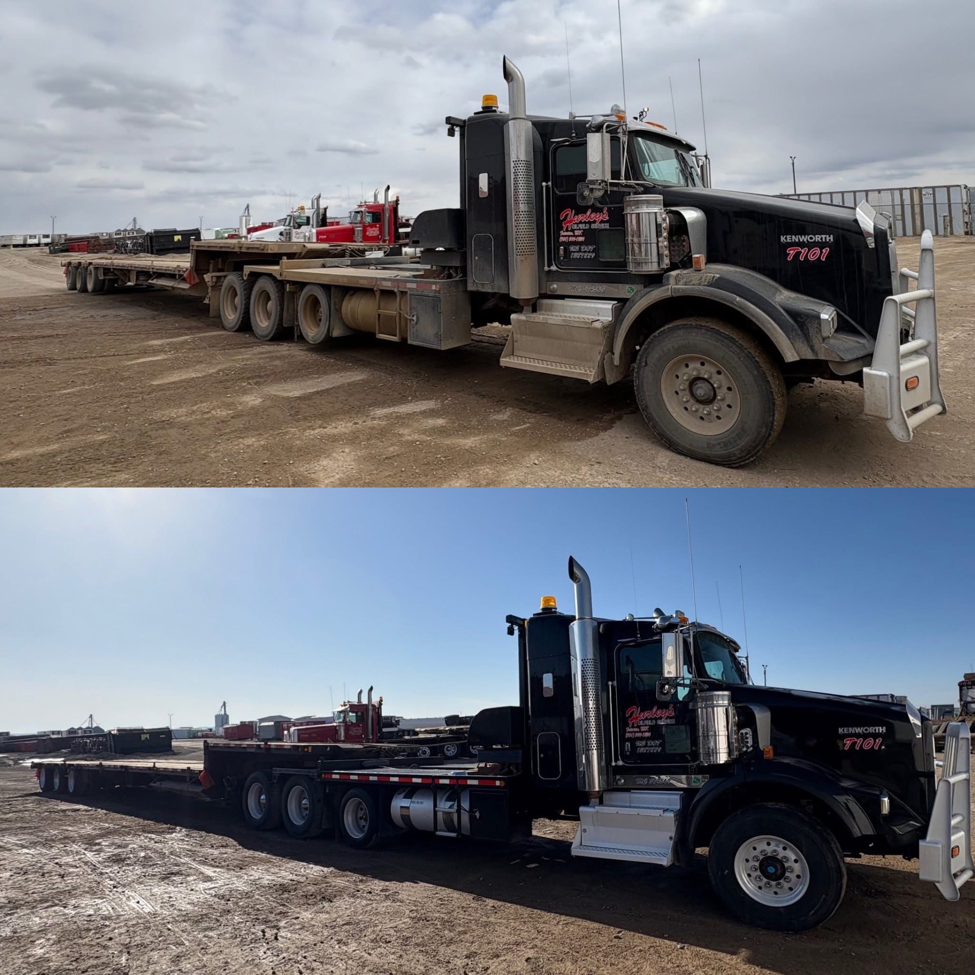 Hurley's Kenworth T101 & Lowboy