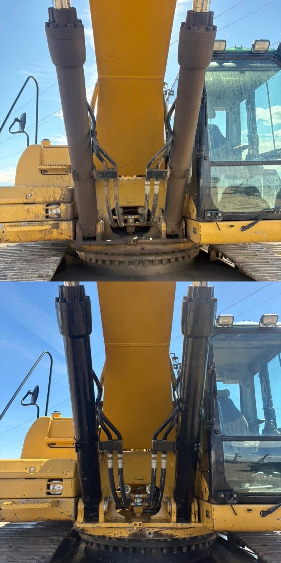 Excavator Boom & Hydraulic Cylinders