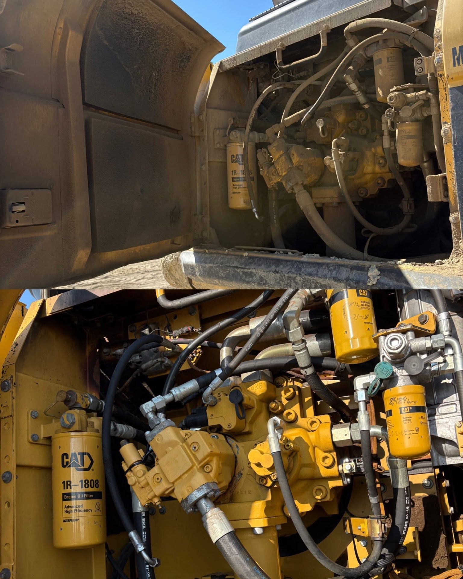 CAT Dozer Hydraulic Bay