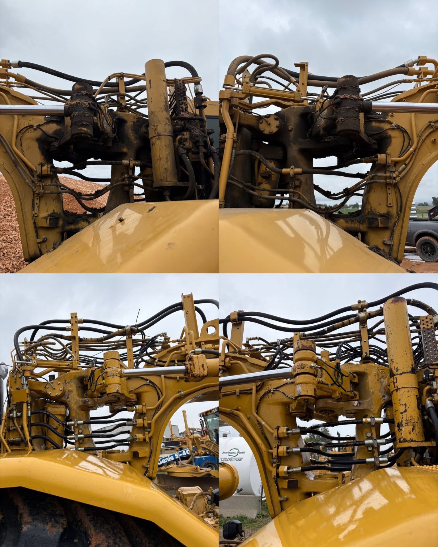 CAT Motor Grader Articulation