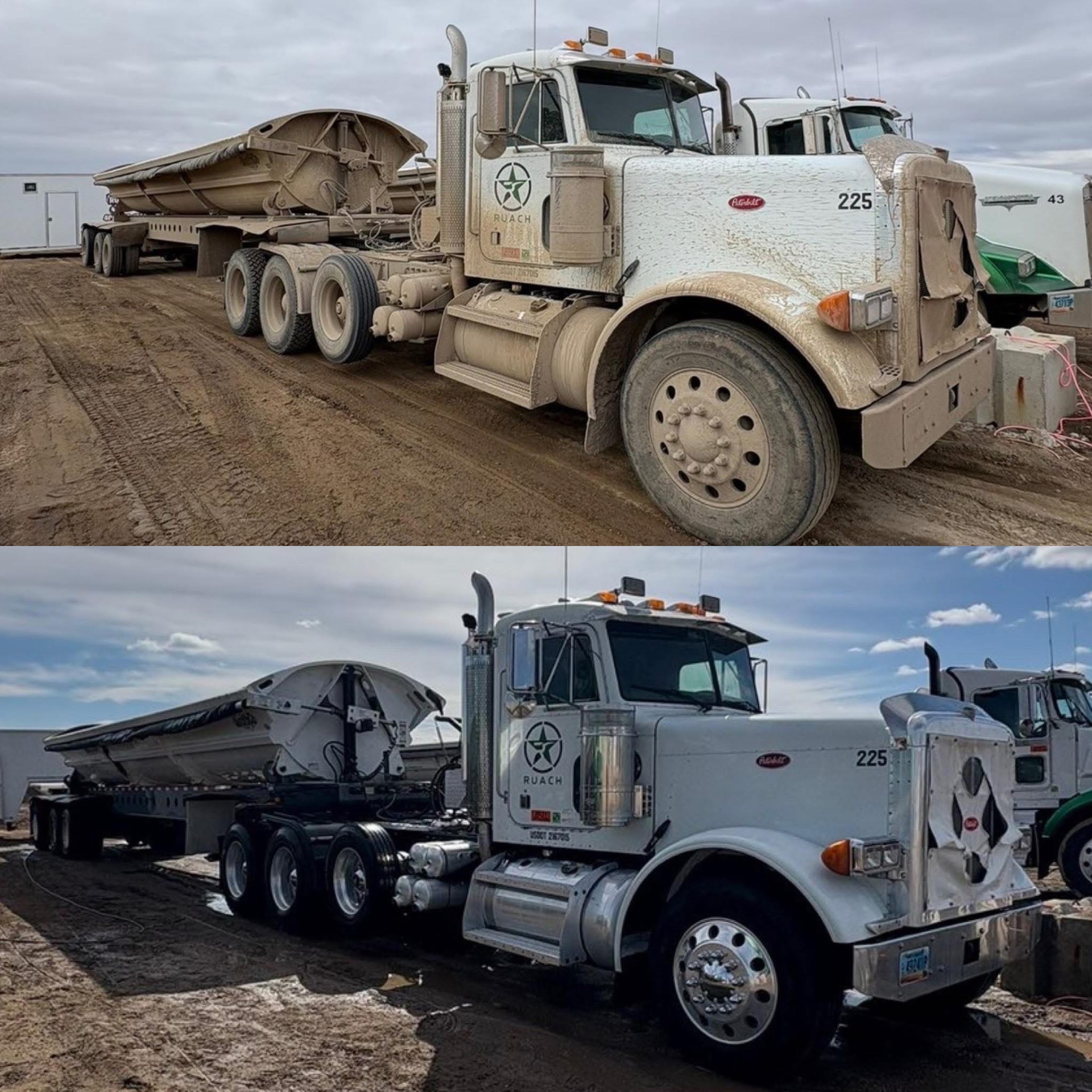 Peterbilt 379 & Side Dump Trailer