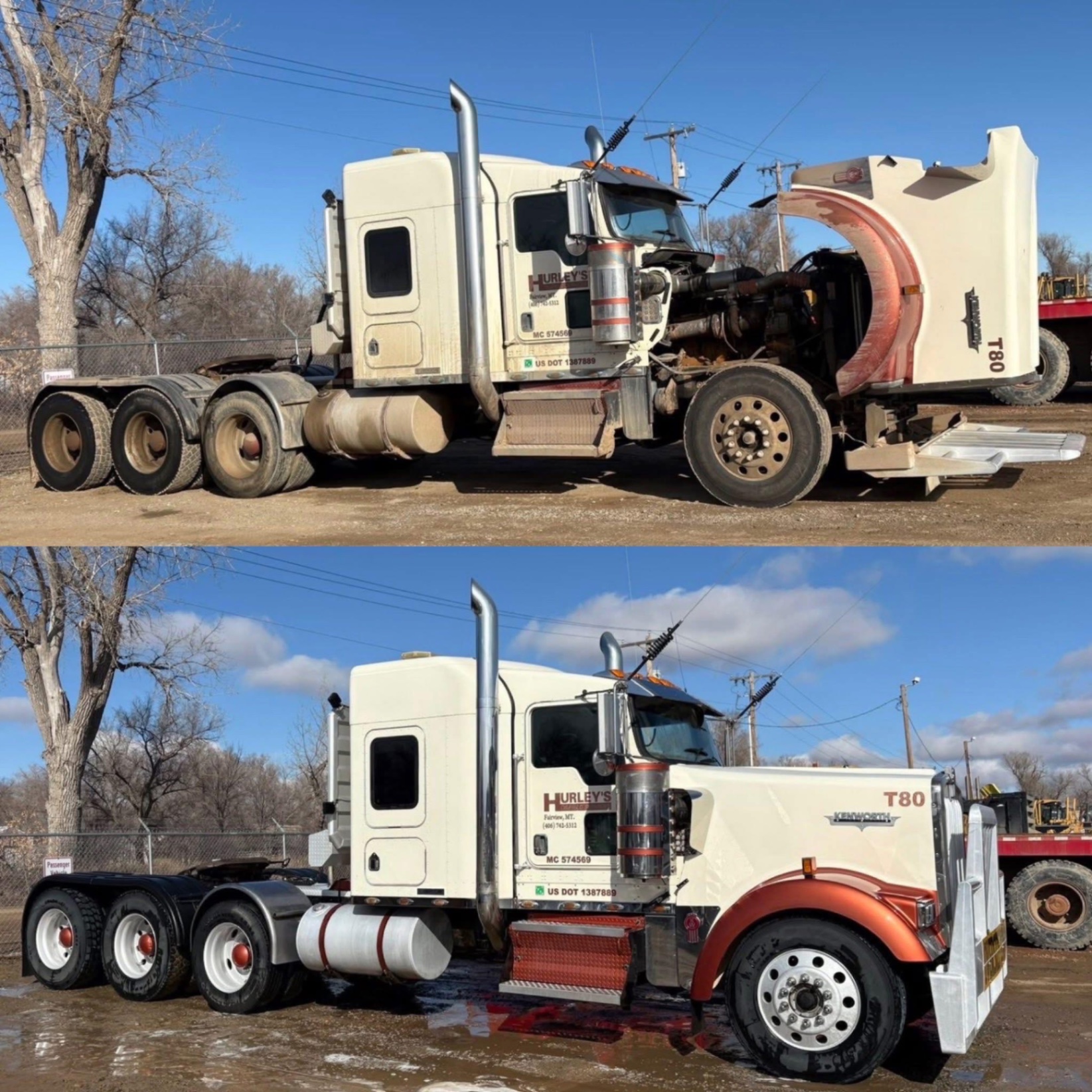 Hurley's Kenworth T80 Sleeper